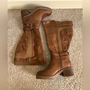 Torrid Brown Knee-High Boots